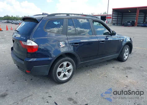 2007 BMW X3 3.0Si z USA, uszkodzony, nr VIN WBXPC93447WF05254
